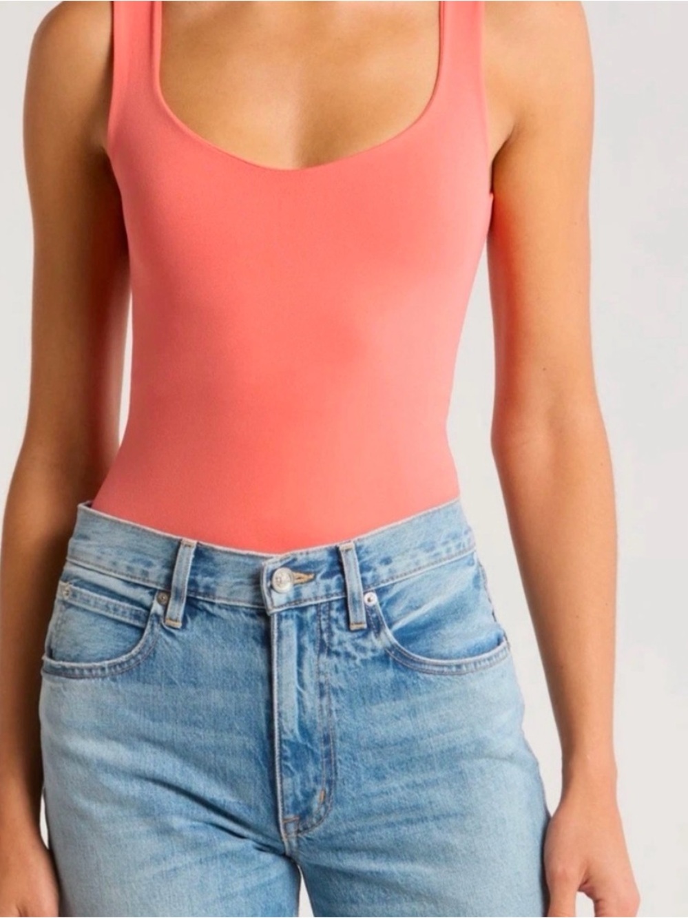 Free People Clean Lines Bodysuit NWOT